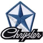 Chrysler Nakış İşleme Arması Amblem 7x6,5 cm