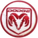 Dodge Nakış İşleme Arma patch peç 7x7 cm