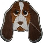 Köpek Dog nakış işleme arma patch peç 9x9 cm