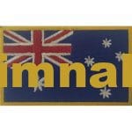 Australia Bayrak nakış işleme arma patch peç 8x5 cm