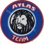 Atlas Team Logo Nakış İşleme Arma Amblem Patch 10x10 cm