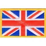 United Kingdom Nakış İşleme Bayraklar 8x5 cm