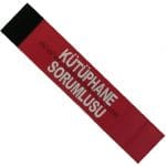 Kütüphane Sorumlusu Nakış Kolluk Kol Bantı 40x10 cm Cırt Bantlı