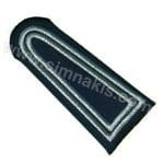 Zabıta Müdür Apoleti Sim Gümüş Nakış işleme 1.çift 13x6 cm