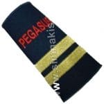 Pegasus Havayolları Apoleti Gold Şerit Nakış işleme 1.çift 1 2 3 4 SIRMA
