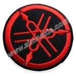 Yamaha Logo Nakış İşleme Arma Patch 8x8 cm