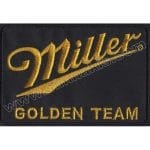 Miller Golden Team Logo Nakış işleme Arma Patch 9x6 cm