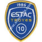 Estac Troyes Logo Nakış işleme Arma Patch Dokuma 9x7 cm