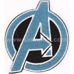 Avengers Logo Nakış işleme Arma Patch Dokuma 8x7 cm