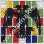 Havacı Logo Nakış işleme Arma Patch Dokuma 8x8 cm