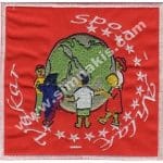 Spor AhlakVakar Logo Nakış işleme Arma Patch Dokuma 10x10 cm