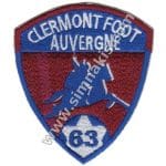 Clermont Foot Auvergne Logo Nakış işleme Arma Patch Peç 8x9 cm