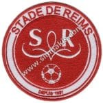 Stade De Reims Logo Nakış işleme Arma Patch Dokuma 9x9 cm