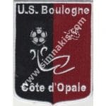 U.S Boulogne Logo Nakış işleme Arma Patch Dokuma 9x7 cm