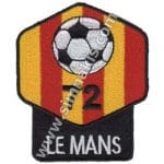 72 Le Mans Logo Nakış işleme Arma Patch Dokuma 10x7 cm