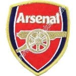 Arsenal Logo Nakış işleme Arma Patch Dokuma 9x7 cm
