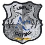 Amiens Football Logo Nakış işleme Arma Patch Dokuma 10x9,5 cm