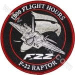 F-22 Raptor Nakış işleme Arma Patch Dokuma 9x9 cm