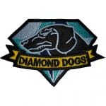 Diamond Dogs Nakış işleme Arma Patch 9x6 cm