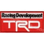 Toyota Trd Nakış İşleme Arması Amblemi 9x4,5 cm