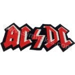 Acsdc Nakış işleme Arma Patch Dokuma 12x5 cm