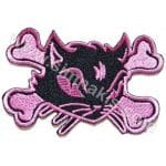 Kedi Nakış işleme Arma Patch Dokuma 10x6,5 cm