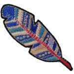 Tüy Nakış işleme Arma Patch Dokum 12x4,5 cm