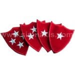 YILDIZLI HARİCİ EMİR SUBAY KOKARTLARI NAKIŞ 7x8 cm