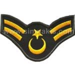 Harici astsubay çavuş rütbe nakış işleme 1 çift