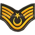 Harici astsubay üstçavuş rütbe nakış işleme 1 çift