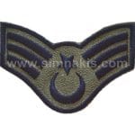Havacı ASTSB. KD.ÇAVUŞ DAHİLİ RÜTBE NAKIŞ İŞLEME