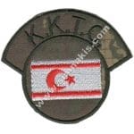 K.K.T.C Devleti Askeri Eğitim Bayrağı Nakış işleme