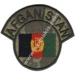 Afganistan Devleti Askeri Eğitim Bayrağı Nakış işleme