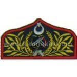 itfaiye Göğüs Lacivert Nakış işleme Arma Patch 9x5 cm