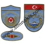 Gümrükler Muhafaza arması nakış işleme patch 3 parça