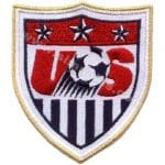 US Futbol Amblem Nakış işleme Arma Patch 7x8 cm
