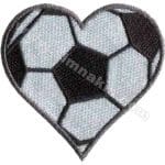 Futbol Aşkı Nakış işleme Arma Patch 7x7 cm