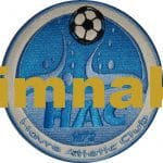 Hac Havre Atletic Club Logo Nakış işleme Arma Patch Peç 9x9 cm