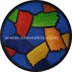 Birliktelik Logo Nakış işleme Arma Patch 7x7 cm