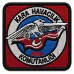 Kara Havacılık Komutanlığı 2003 Nakış Arması 9×9 cm