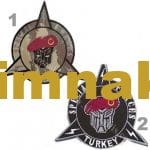 Special Forces Turkey Nakış işleme Arma Patch 9.5x9.5 cm
