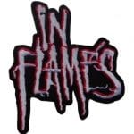 İn Flames nakış işleme patch arma peç 9x8 cm