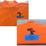 A.L.A.R.A 2016 Polo Yaka Tişört (t-shirt) Üzerine Nakış Uygulaması