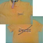 Atlas Lacoste Polo Yaka Tişört (t-shirt) Üzerine Nakış İşleme Uygulaması