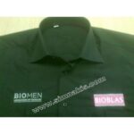 Biomen Bioblas Gömlek Üzerine Nakış İşleme Uygulaması