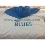 Blues mont üzerine nakış işleme uygulaması