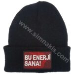 Bu Enerji Sana! bere üzerine nakış işleme arma patch uygulamamız