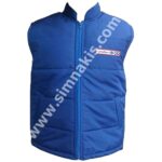 Carrefoursa Elyaf Yelek Üzerine Nakış İşleme Arma Patch Uygulaması