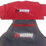 Carwashing Polo Yaka Tişört ve Tulum Üzerine Nakış İşleme Uygulaması