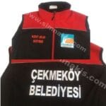 Çekmeköy Belediyesi Kent Bilgi Sistemi polar üzerine nakış işleme uygulaması